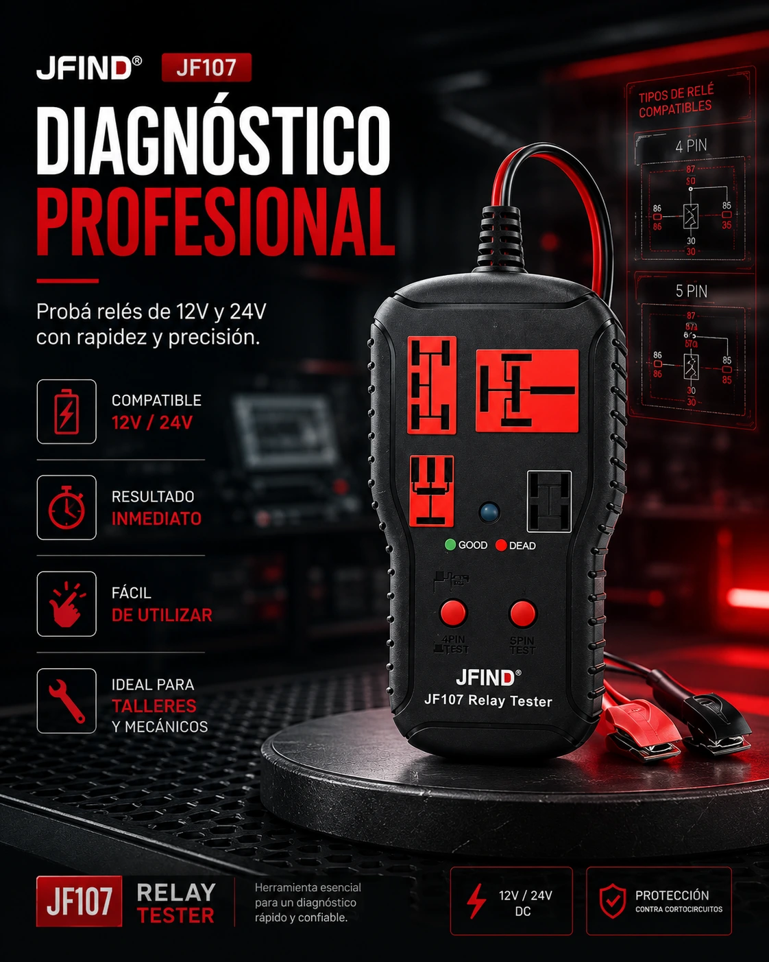 Probador de Reles JF107